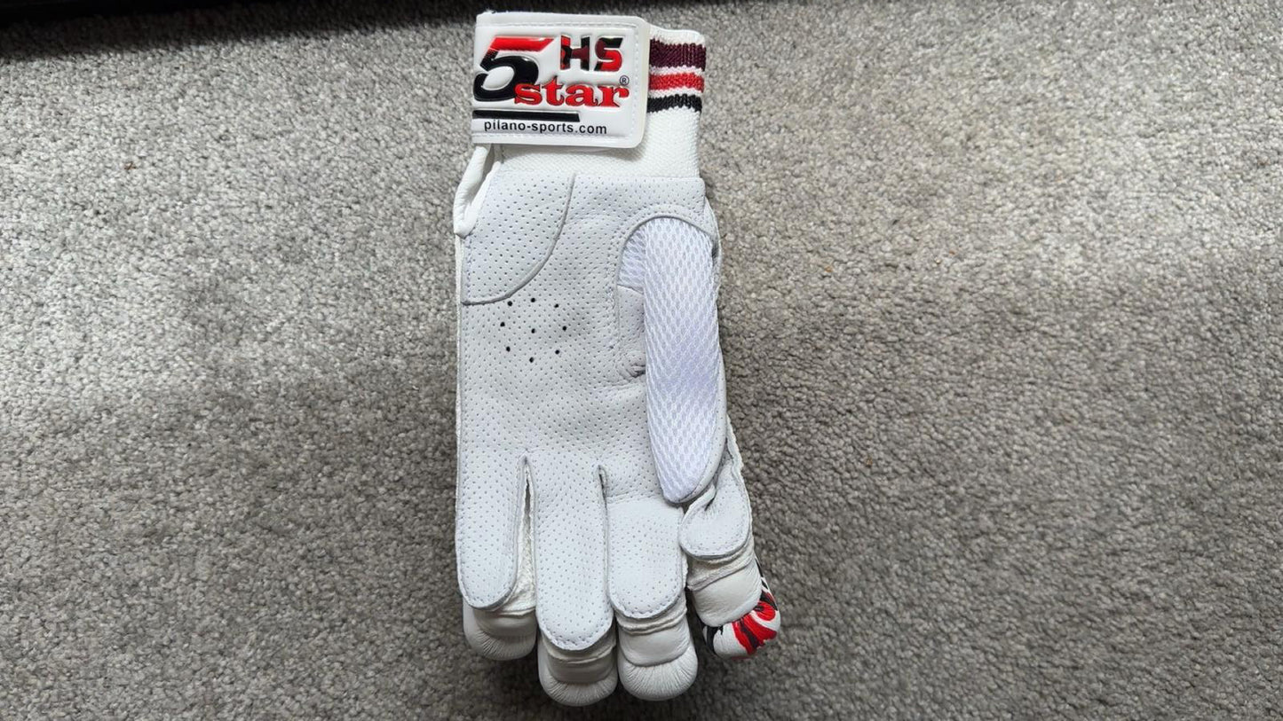 HS 5 Star Cricket Batting Gloves | Best For High Performance