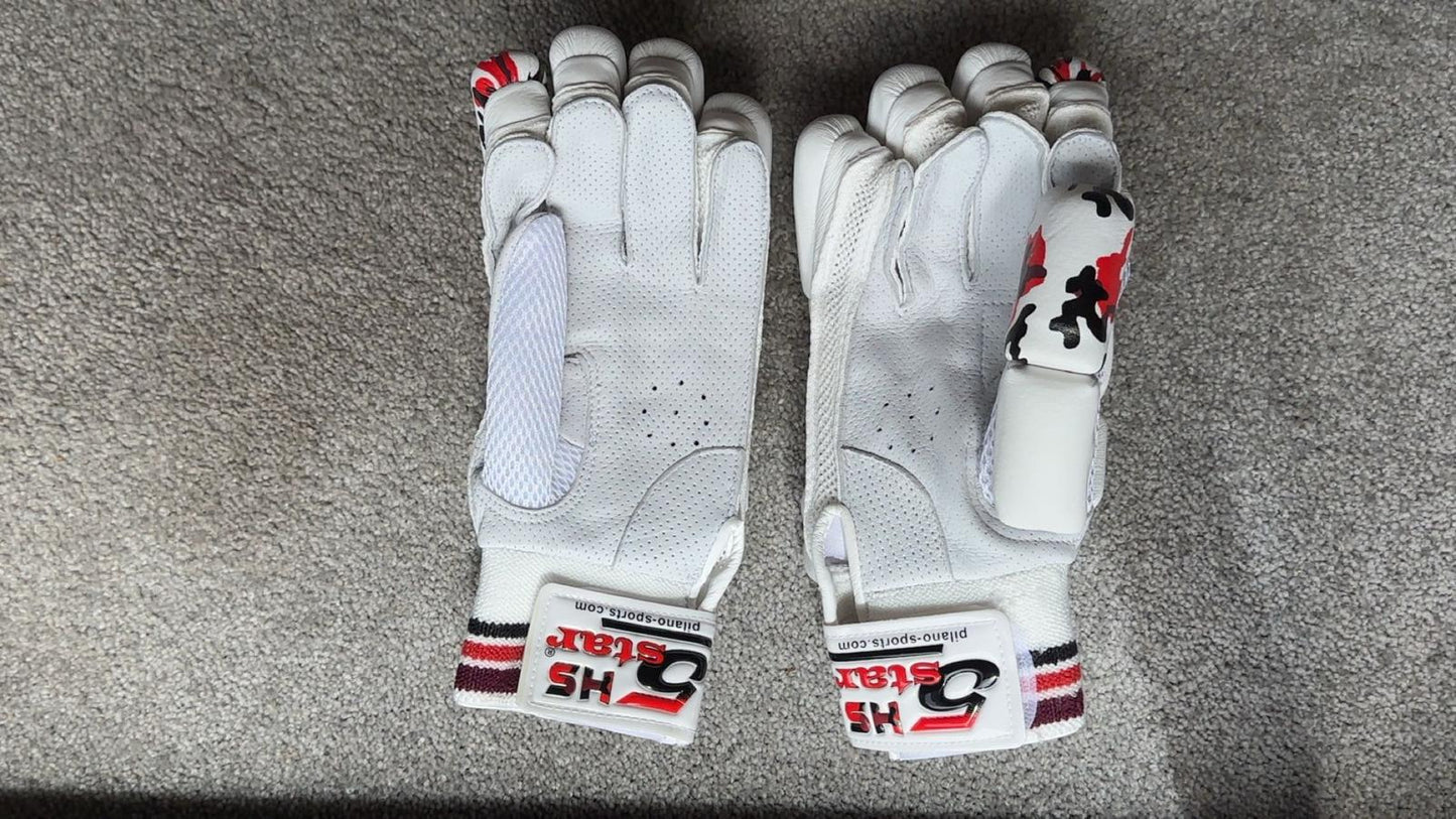 HS 5 Star Cricket Batting Gloves | Best For High Performance
