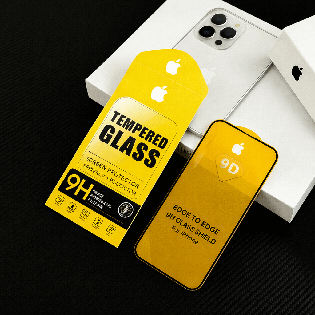 iPhone 15 Screen Protector – 9H Tempered Glass, Anti-Scratch & HD Clear