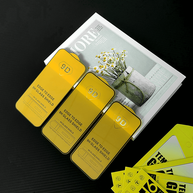 iPhone 16 Pro Max Tempered Glass Screen Protector – Full Coverage 9H