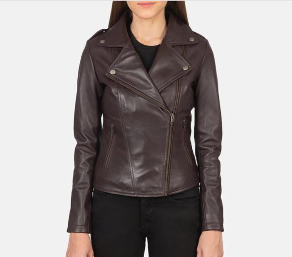 women's leather jacket